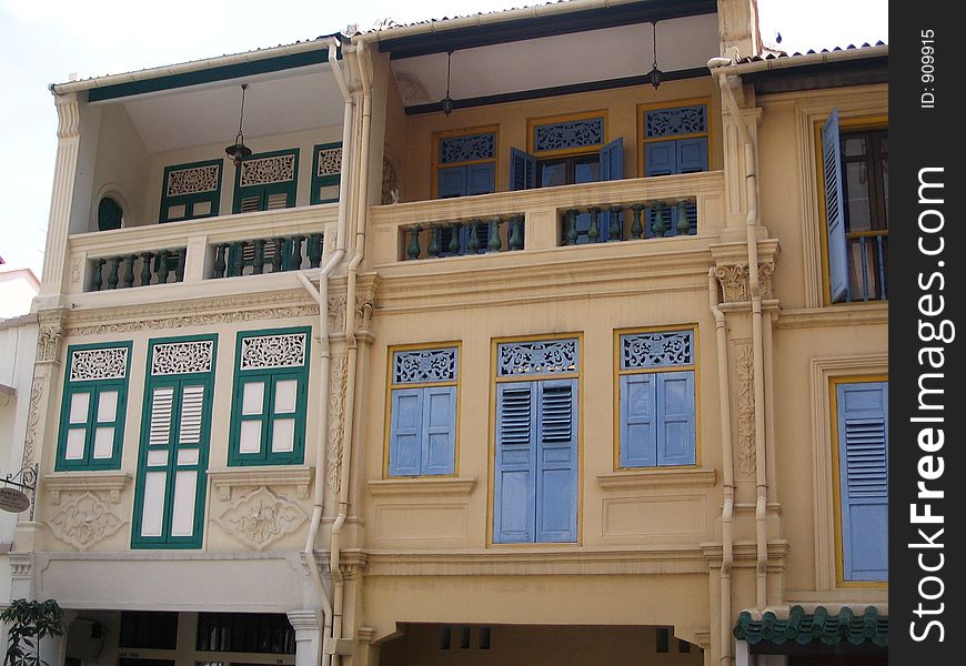 Old buildings in Singapore