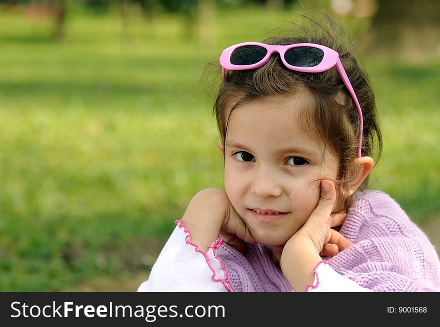 Happy smiling child looking into the camera. Happy smiling child looking into the camera.