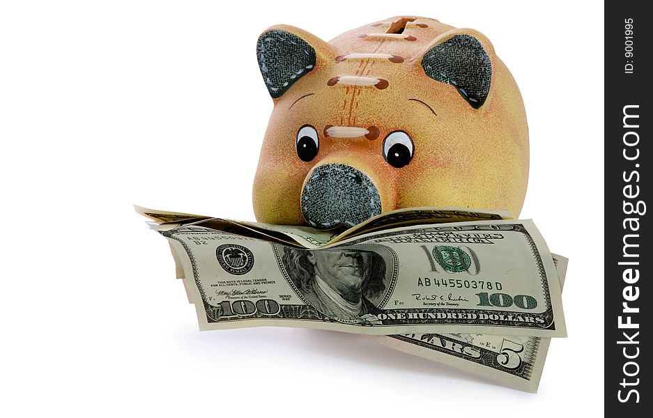 Piggy Bank - Financial Crisis Concept