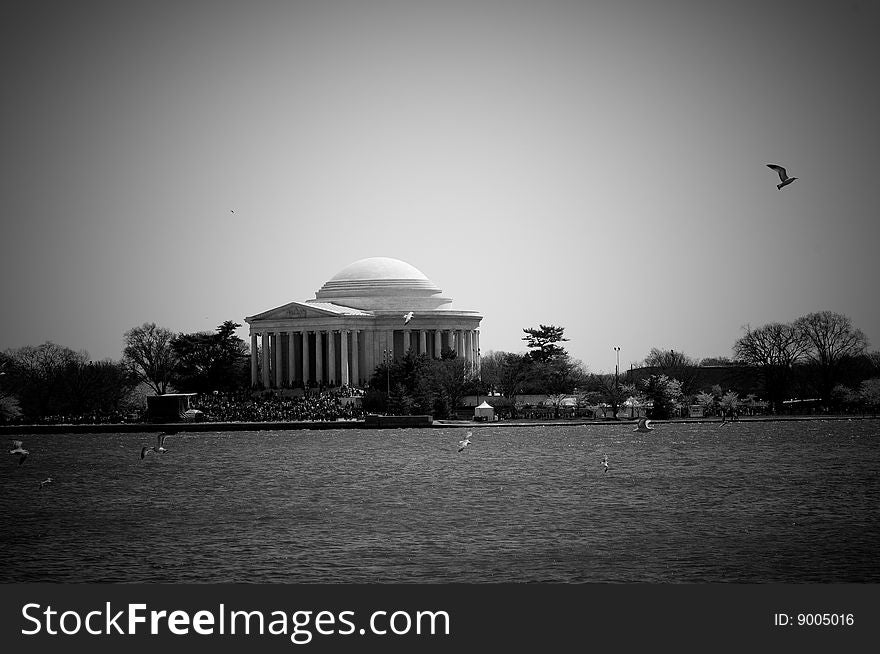 Jefferson Memorial in Washington, DC