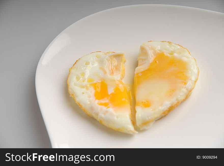 Egg heart omlet, was shooted for continuing it as a meal making, from food session,at the studio