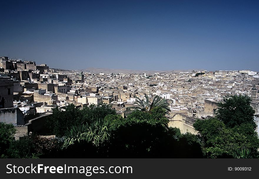 View over the Medina, Fez,Morocco