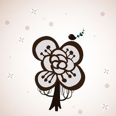 Lovely Tree Design Stock Photo