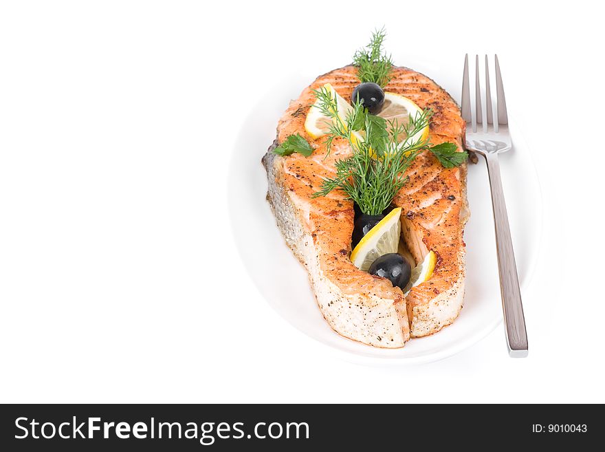 Appetizing Grilled Salmon