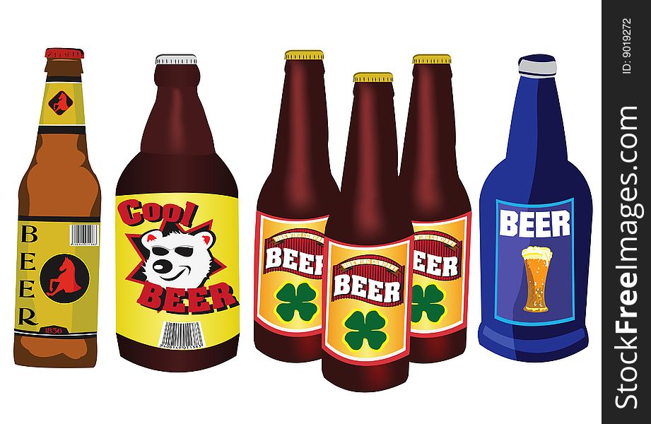 Beer bottles