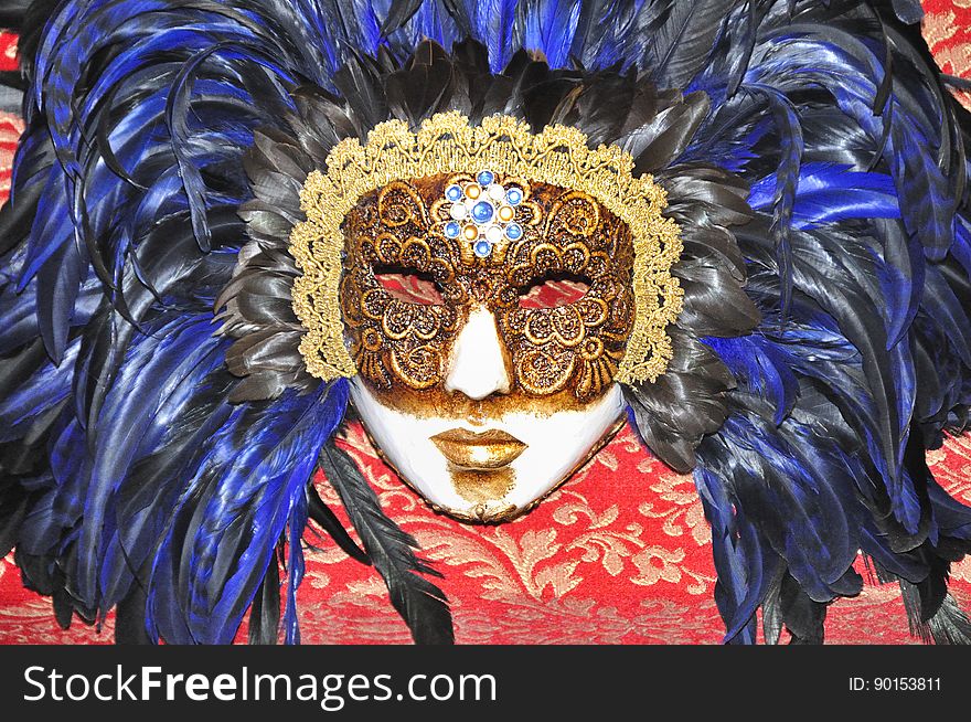 Venezian Carnival Mask Venice Italy - Creative Commons By Gnuckx
