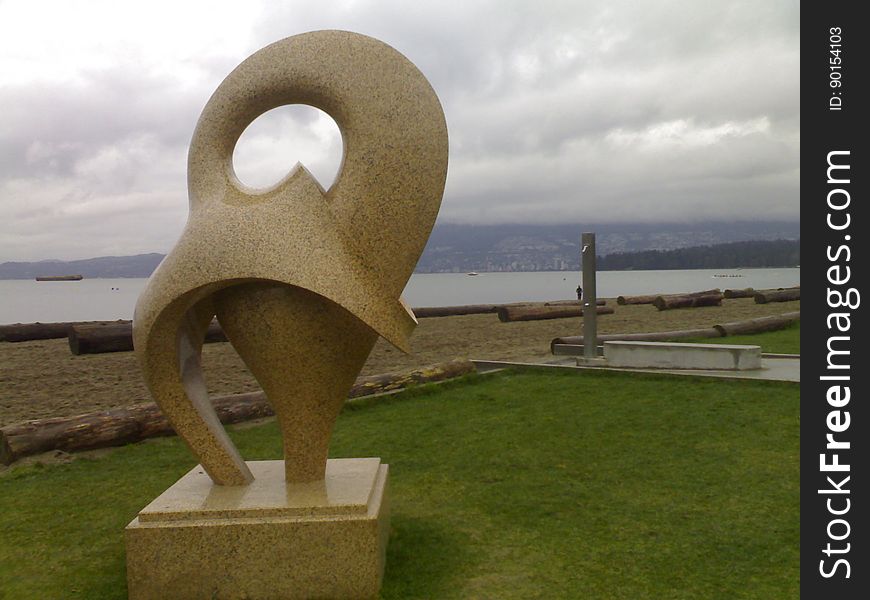 Sculpture At Kits Beach