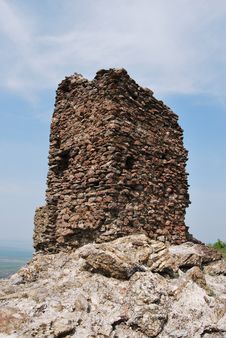 Medieval Fortress Walls 2 Royalty Free Stock Photography