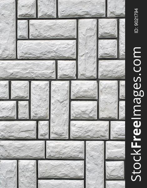 Background or wall made out of white bricks. Background or wall made out of white bricks