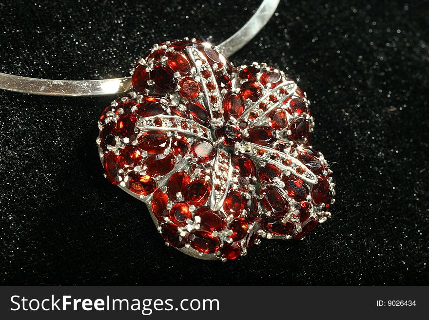 Pomegranates In Silver