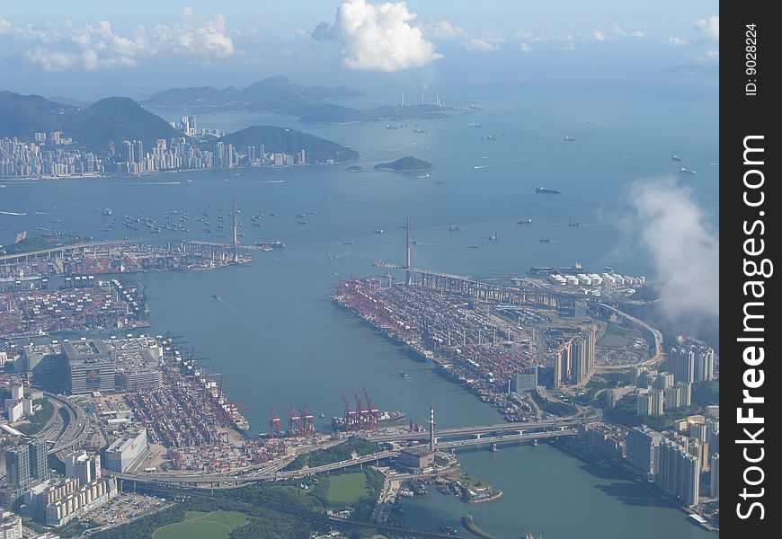 Our city - Hong Kong - viewing from the sky