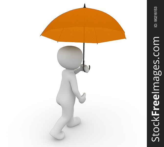 Umbrella, Fashion Accessory, Orange, Product Design