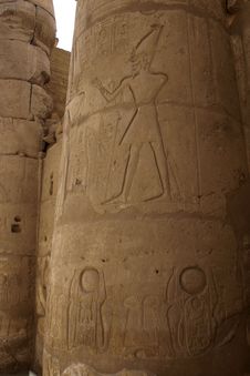 Karnak Temple Royalty Free Stock Images Karnak Temple Royalty Free Stock Images