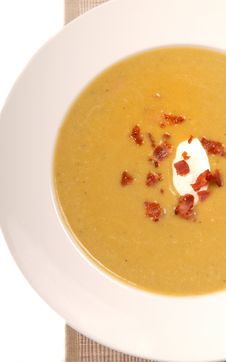 Split Pea Soup Royalty Free Stock Image Split Pea Soup Royalty Free Stock Image