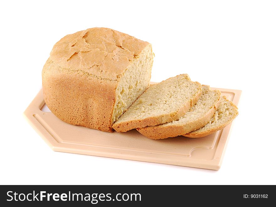 House tasty crackling bread. A golden crust and and pleasant aroma. House tasty crackling bread. A golden crust and and pleasant aroma.