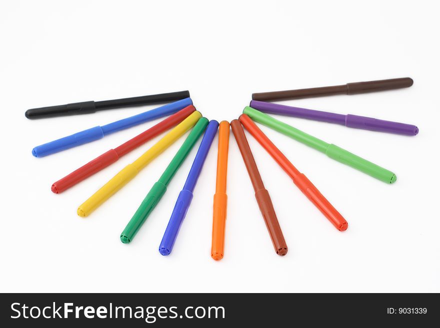 Multicolored Felt Tip Pens