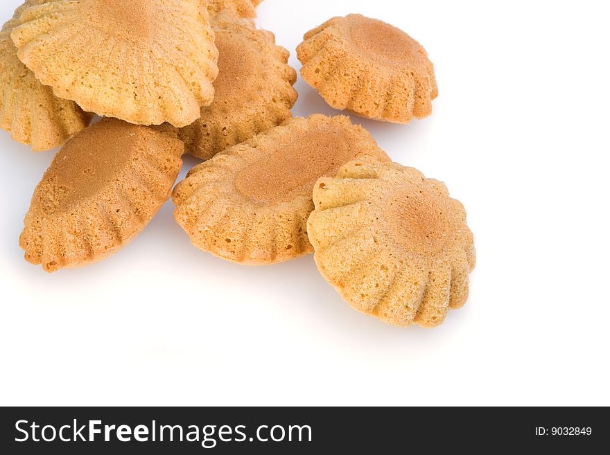 Small group of biscuits of different forms