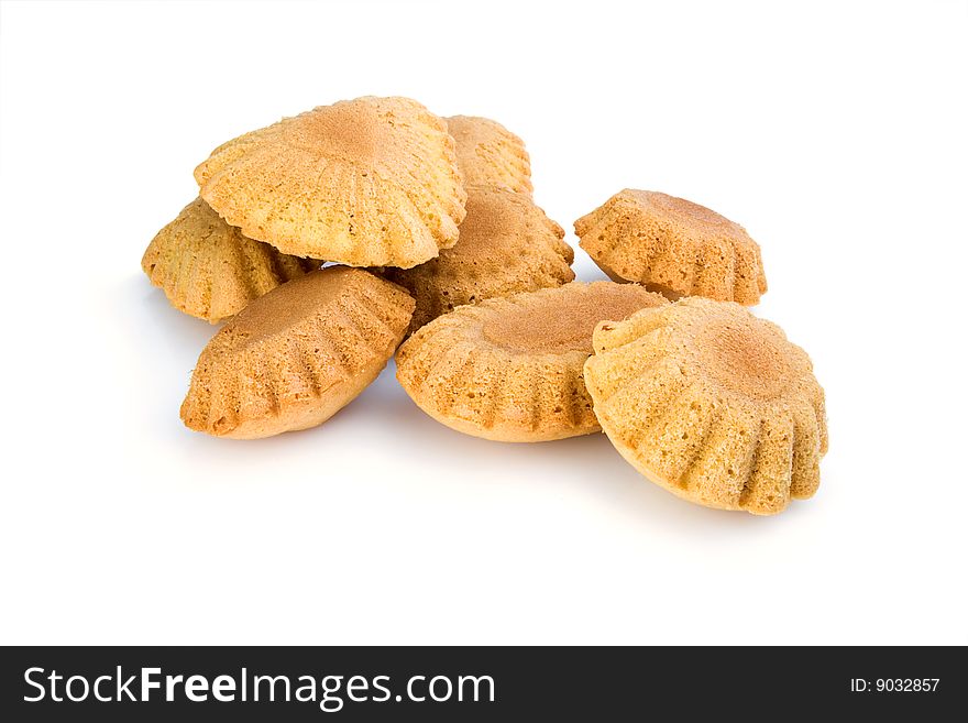 Small group of biscuits of different forms