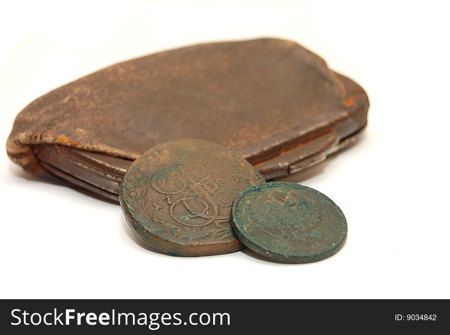Very old purse of 19 centuries