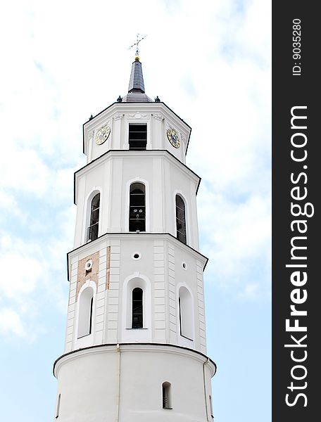 Bell tower in Lithuania, Vilnius