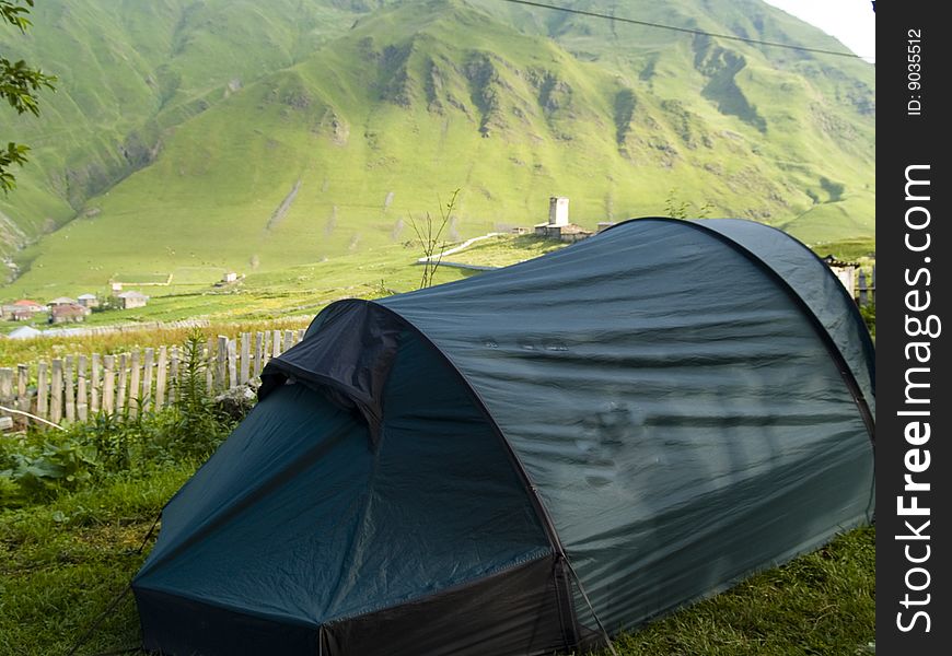 Tent In Ushguli