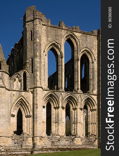 11th Century religious ruins in rural Britain