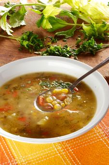 Vegetable Soup Royalty Free Stock Image Vegetable Soup Royalty Free Stock Image
