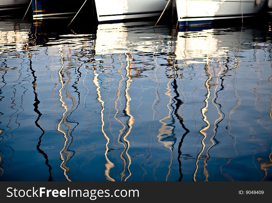 View Of Harbour In Rovinj, Croatia