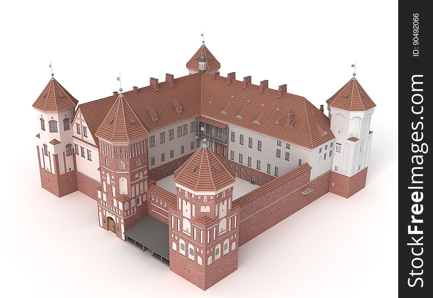 Medieval Architecture, Building, Roof, ChÃ¢teau