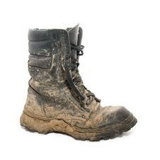 Dirty Boot Royalty Free Stock Images Dirty Boot Royalty Free Stock Images