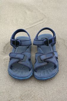 Beach Sandals Stock Image Beach Sandals Stock Image