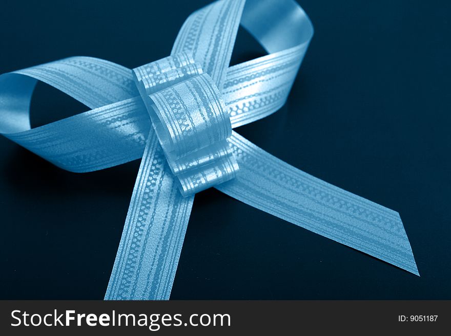 Blue ribbon for gifts, isolated,ready for use in any design. Blue ribbon for gifts, isolated,ready for use in any design