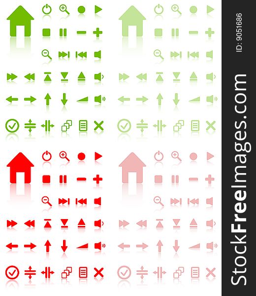 Set of vector icons.