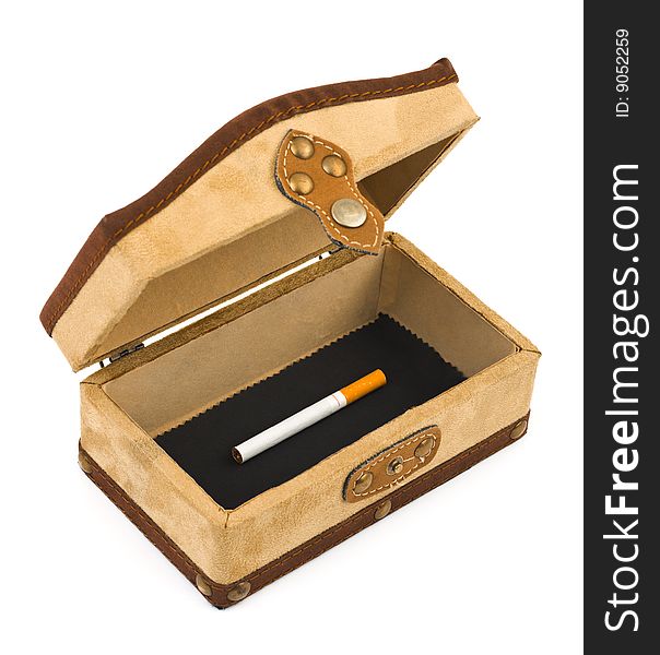 Cigarette in box