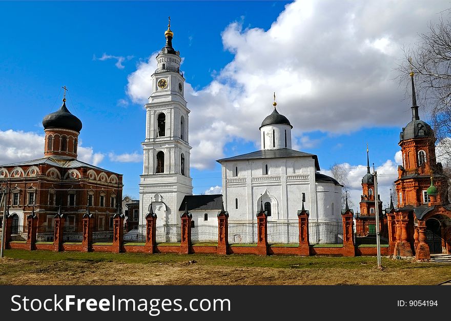 The view Volokolamsk Kremlin, Russia