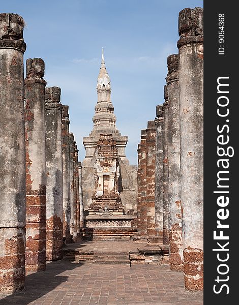 Pagoda in Sukhothai historical park