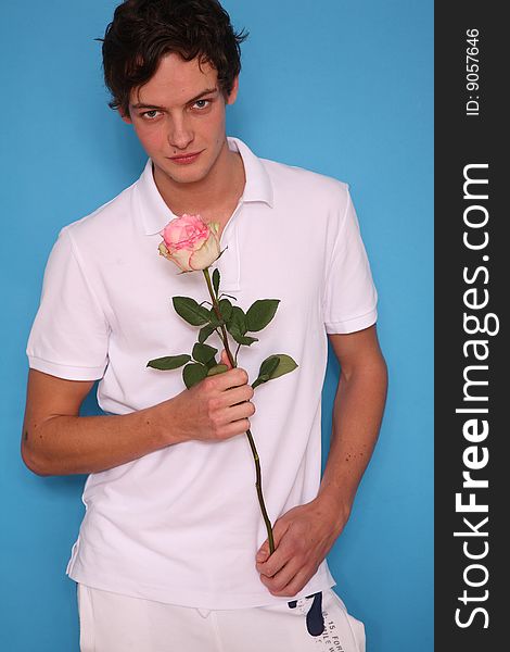 Man With Rose