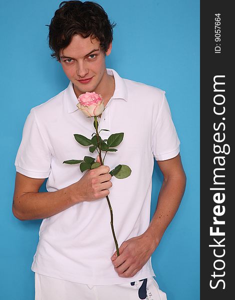 Man With Rose