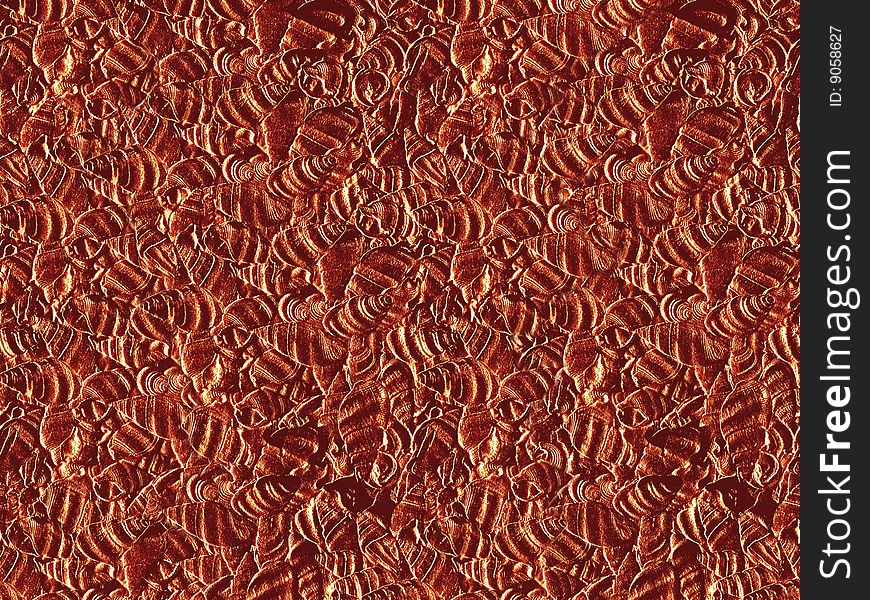 Rusty sea shell texture background. Rusty sea shell texture background