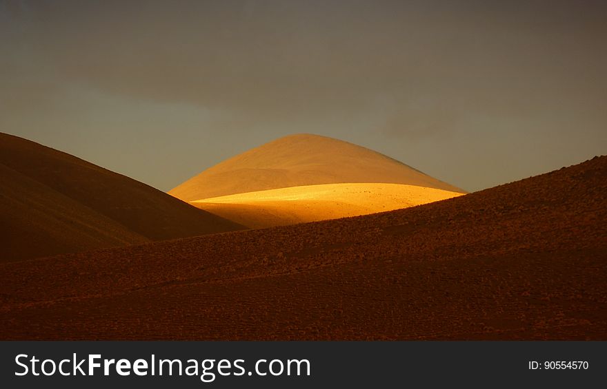 Orange And Red Desert