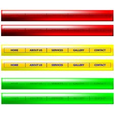 Menu Buttons Royalty Free Stock Photos Menu Buttons Royalty Free Stock Photos