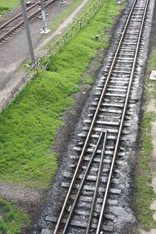 Long Railway Stock Photo Long Railway Stock Photo