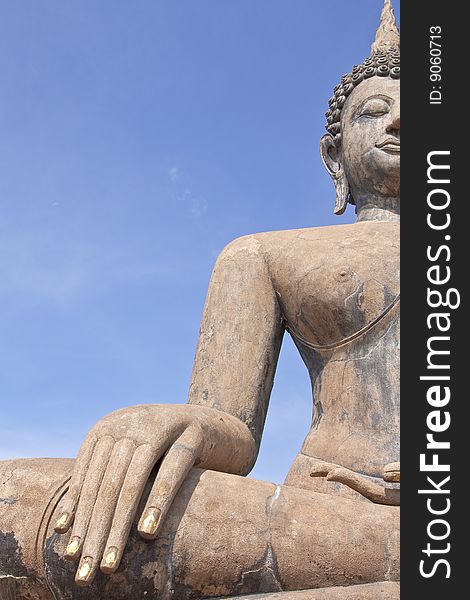 Buddha image in Sukhothai historical park