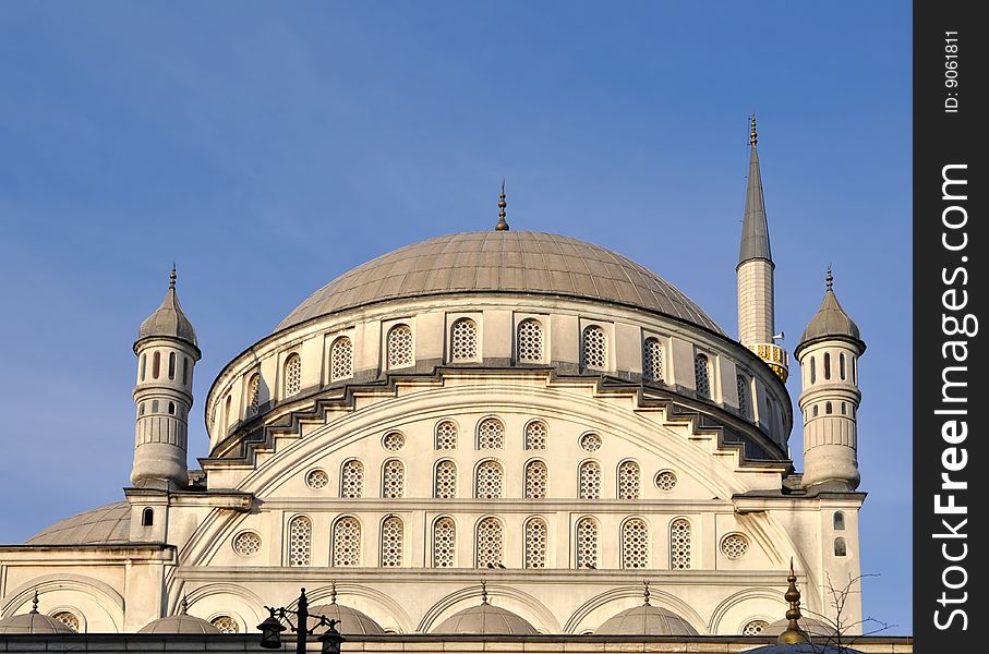 Muslim mosque in istanbul,turkey