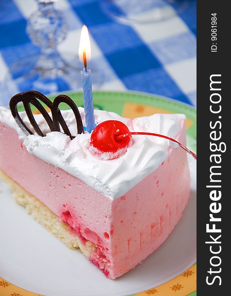 Cake With Candle