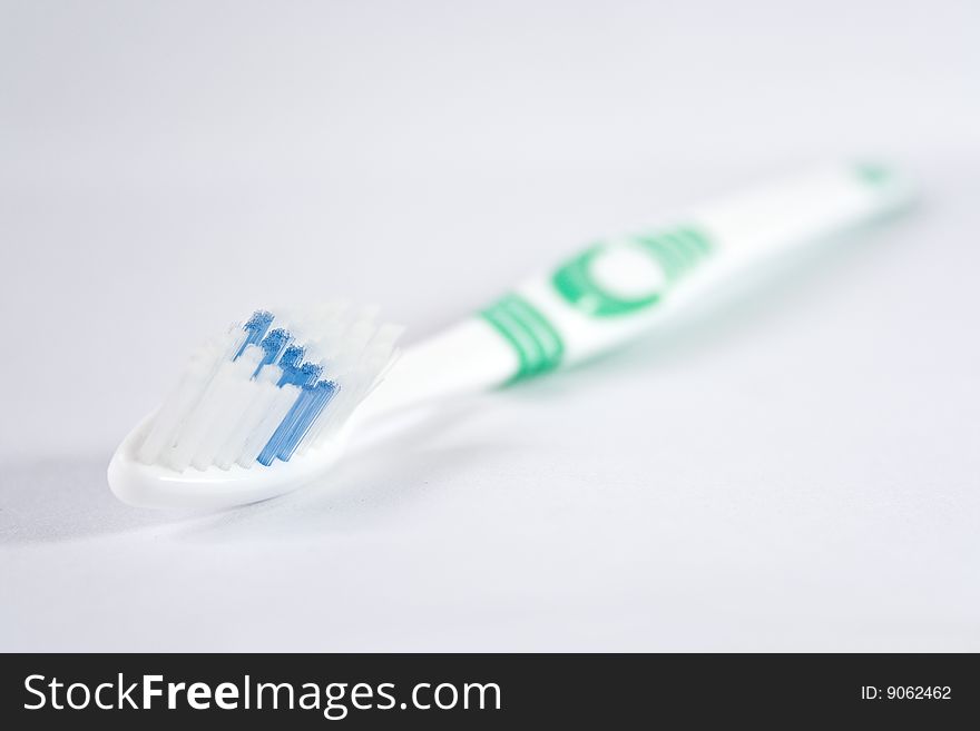 Close-up shots toothbrush with white background. Close-up shots toothbrush with white background