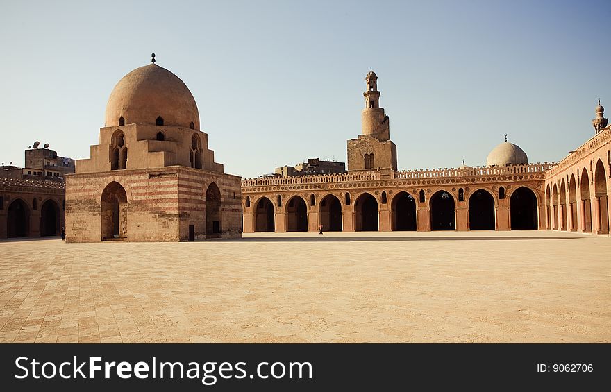 A mosque in cairo, Egypt. A mosque in cairo, Egypt