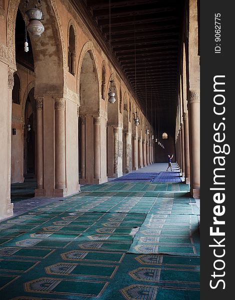 A mosque in cairo, Egypt. A mosque in cairo, Egypt