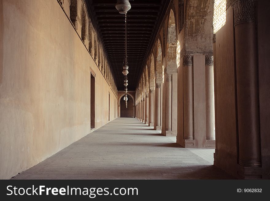 A mosque in cairo, Egypt. A mosque in cairo, Egypt