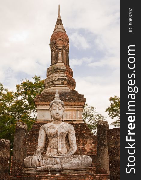 Buddha Image In Sukhothai Historical Park